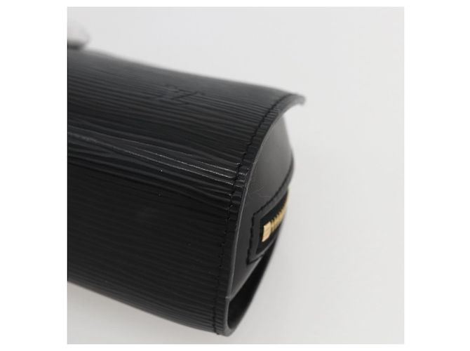 LOUIS VUITTON Pochette Dauphine PM Epi Nera M48442 LV Auth am10195 Nero - vista 7
