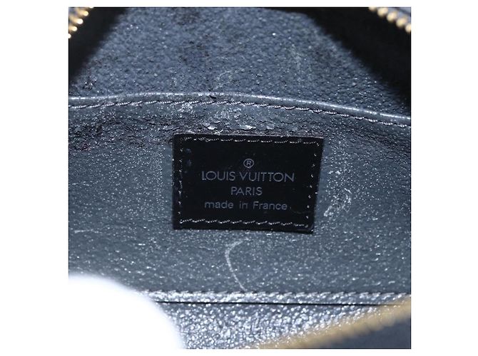 LOUIS VUITTON Pochette Dauphine PM Epi Nera M48442 LV Auth am10195 Nero - vista 9