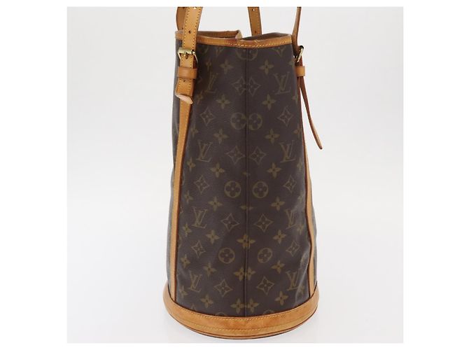 LOUIS VUITTON Borsa a Spalla Monogram Bucket GM M42236 LV Auth 159047 Monogramma - vista 3