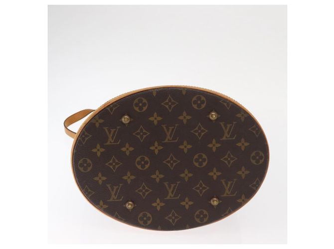 LOUIS VUITTON Borsa a Spalla Monogram Bucket GM M42236 LV Auth 159047 Monogramma - vista 5
