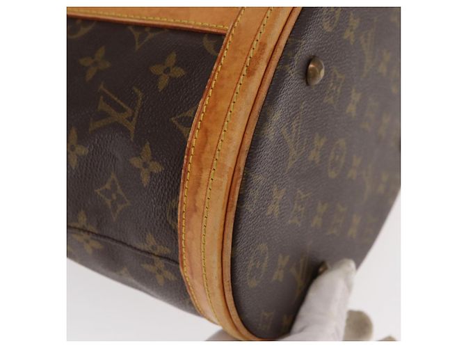 LOUIS VUITTON Borsa a Spalla Monogram Bucket GM M42236 LV Auth 159047 Monogramma - vista 9