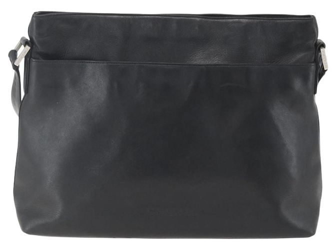 Borsa a Spalla CHANEL in Pelle Nera Argento CC Auth BA9339 Nero - vista 13