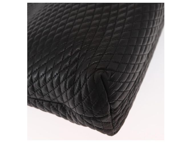 BALLY Borsa a Spalla a Catena Pelle Nera Oro Auth BA9129 Nero D'oro - vista 15