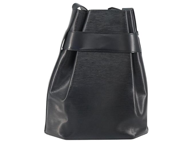 LOUIS VUITTON Borsa a Spalla Epi GM Nera M80155 Autentica LV BA9342 Nero - vista 2