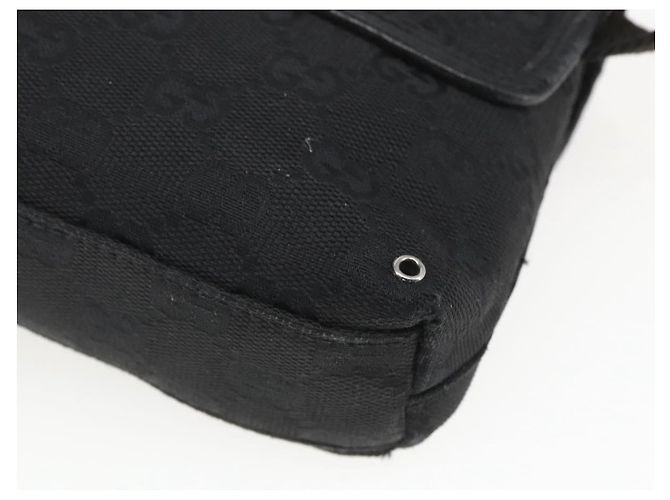 Borsa a vita GG Canvas Jackie Gucci Nera Argento 92543 Auth ka1363 Nero - vista 15