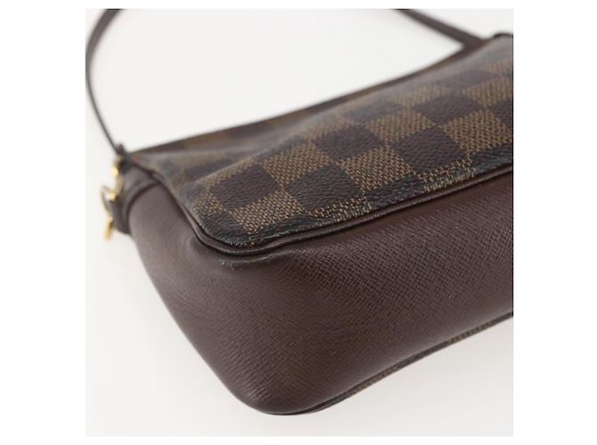 LOUIS VUITTON Pochette per il Trucco Damier Ebene N51982 Auth LV 159468 - vista 14