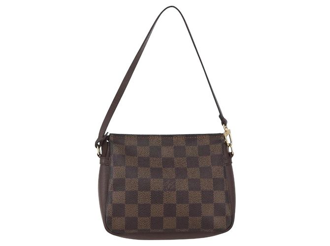 LOUIS VUITTON Pochette per il Trucco Damier Ebene N51982 Auth LV 159468 - vista 2