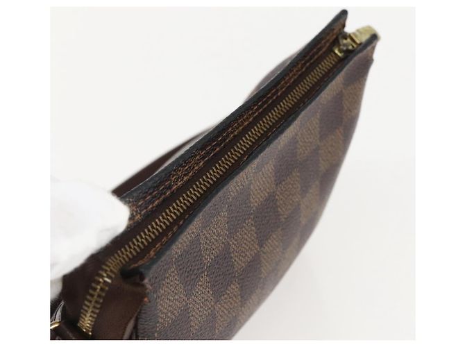 LOUIS VUITTON Pochette per il Trucco Damier Ebene N51982 Auth LV 159468 - vista 6