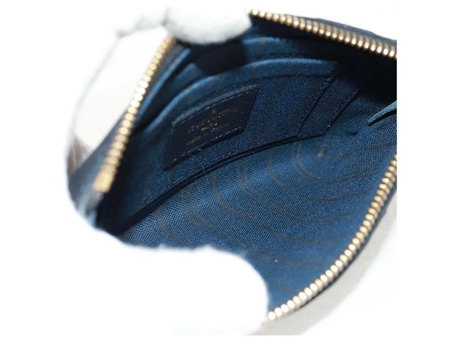 LOUIS VUITTON Monogram Empreinte Citadines PM Blu Infini M40517 Auth 160032 - vue 10