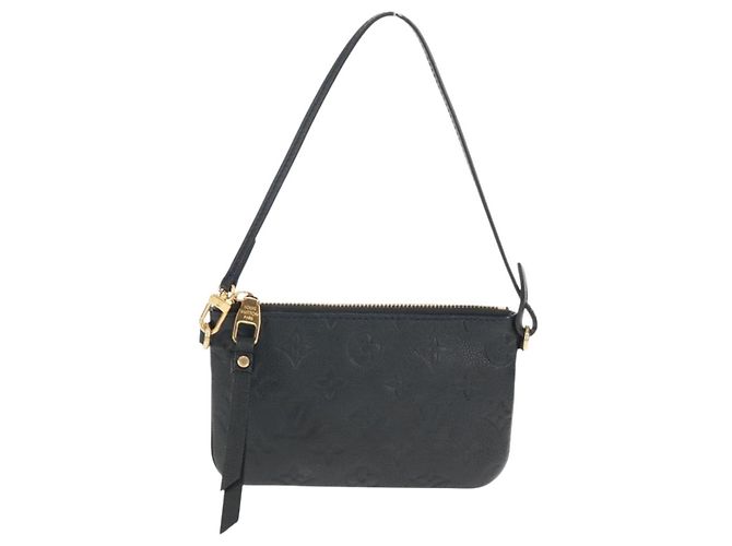 LOUIS VUITTON Monogram Empreinte Citadines PM Blu Infini M40517 Auth 160032 - vue 13