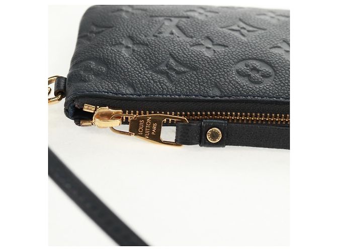 LOUIS VUITTON Monogram Empreinte Citadines PM Blu Infini M40517 Auth 160032 - vue 19