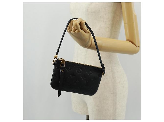 LOUIS VUITTON Monogram Empreinte Citadines PM Blu Infini M40517 Auth 160032 - vue 25