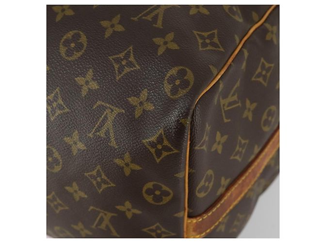 LOUIS VUITTON Monogram Keepall Bandouliere 50 Borsa Boston M41416 LV Auth 158083 Monogramma - vista 17