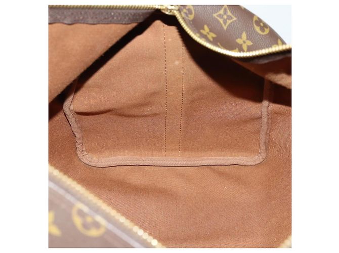 LOUIS VUITTON Monogram Keepall Bandouliere 50 Borsa Boston M41416 LV Auth 158083 Monogramma - vista 22