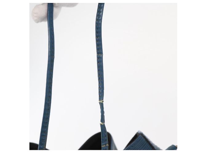 Noe LOUIS VUITTON Borsa a Spalla Petit Noé Epi Blu M44105 LV Auth 158249 - vista 10