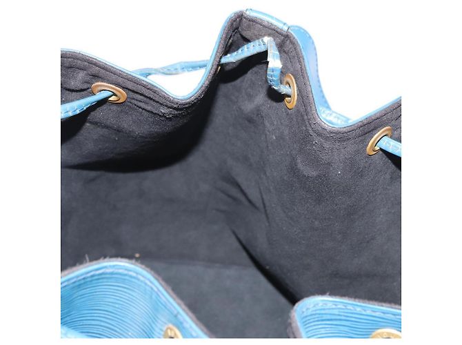 Noe LOUIS VUITTON Borsa a Spalla Petit Noé Epi Blu M44105 LV Auth 158249 - vista 20