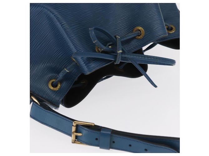 Noe LOUIS VUITTON Borsa a Spalla Petit Noé Epi Blu M44105 LV Auth 158249 - vista 6