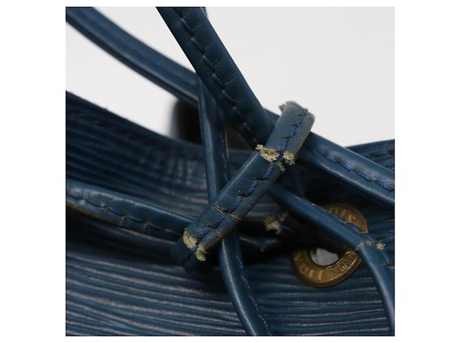 Noe LOUIS VUITTON Borsa a Spalla Petit Noé Epi Blu M44105 LV Auth 158249 - vista 9