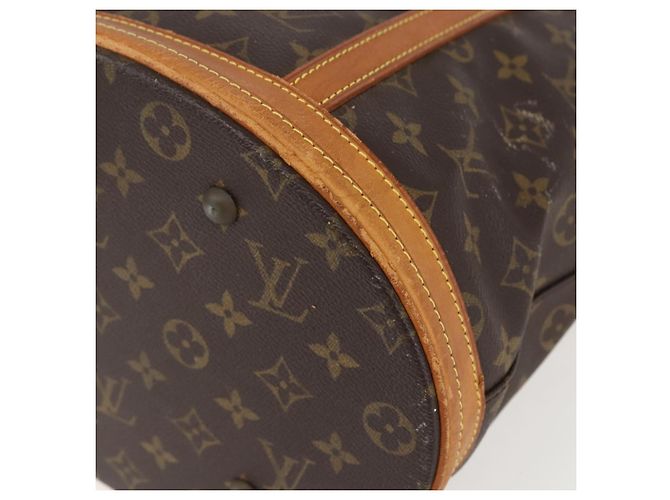 LOUIS VUITTON Borsa a Spalla Monogram Bucket GM M42236 LV Auth 159427 Monogramma - vista 14