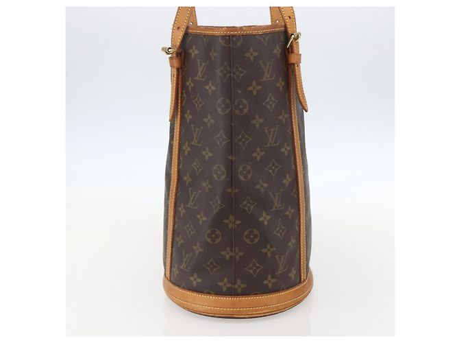 LOUIS VUITTON Borsa a Spalla Monogram Bucket GM M42236 LV Auth 159427 Monogramma - vista 3