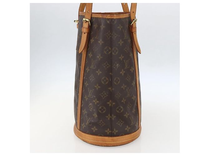 LOUIS VUITTON Borsa a Spalla Monogram Bucket GM M42236 LV Auth 159427 Monogramma - vista 4
