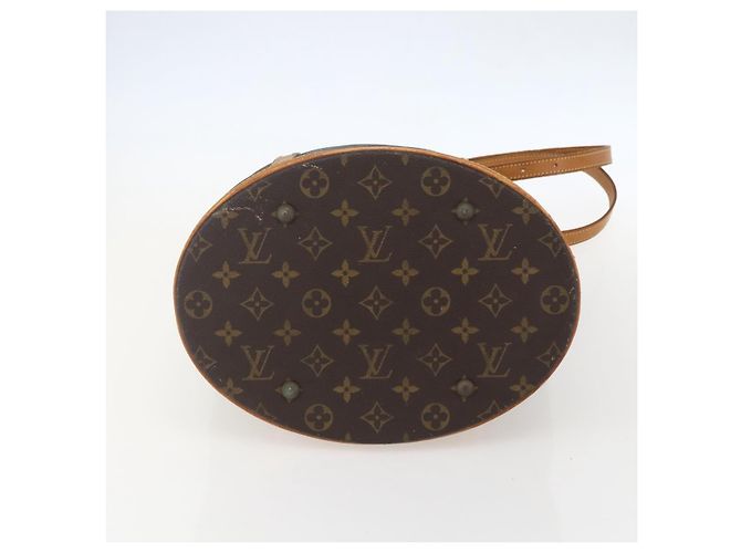 LOUIS VUITTON Borsa a Spalla Monogram Bucket GM M42236 LV Auth 159427 Monogramma - vista 5