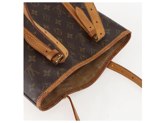 LOUIS VUITTON Borsa a Spalla Monogram Bucket GM M42236 LV Auth 159427 Monogramma - vista 6