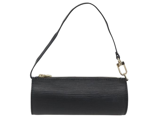 LOUIS VUITTON Pochette Soufflot Epi Nera LV Auth BA9438 Nero - vista 13