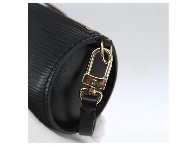 LOUIS VUITTON Pochette Soufflot Epi Nera LV Auth BA9438 Nero - vista 17