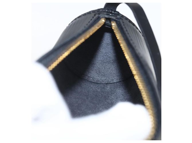LOUIS VUITTON Pochette Soufflot Epi Nera LV Auth BA9438 Nero - vista 19