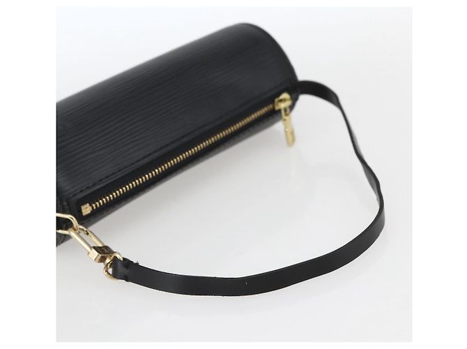 LOUIS VUITTON Pochette Soufflot Epi Nera LV Auth BA9438 Nero - vista 7