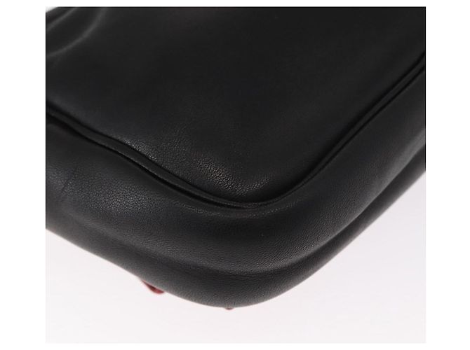 Borsa a Spalla PRADA in Pelle Nera Oro Auth 161530V Nero D'oro - vista 17