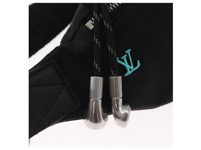 LOUIS VUITTON Marsupio Rush in Denim Monogram Nero Denim M13961 Auth BA9222SAM - vista 10