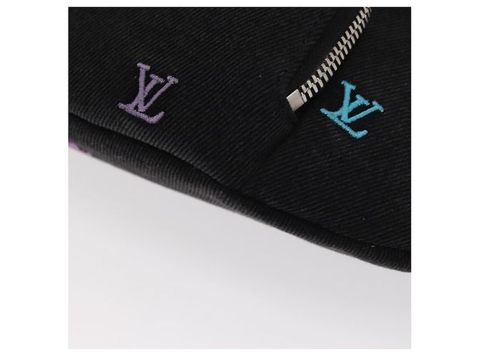 LOUIS VUITTON Marsupio Rush in Denim Monogram Nero Denim M13961 Auth BA9222SAM - vista 16