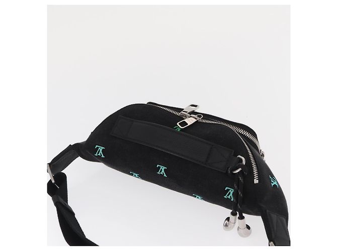 LOUIS VUITTON Marsupio Rush in Denim Monogram Nero Denim M13961 Auth BA9222SAM - vista 6