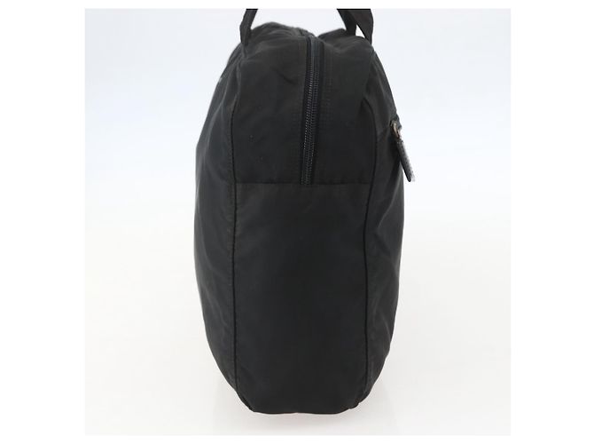 Prada Tote Bag aus schwarzem Nylon mit Silber authentisch 160269 - Ansicht 4