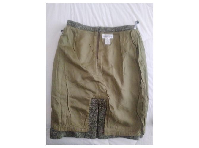 Blusa Yves Saint Laurent de seda taupe - vista 9