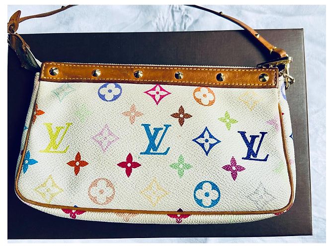 Louis Vuitton X Takashi Murakami Sammlertasche - 2003 Weiß - Ansicht 6