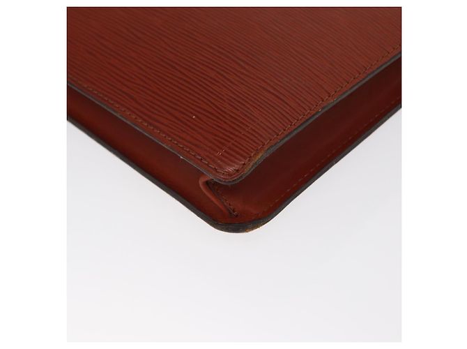 LOUIS VUITTON Epi Porta Documenti Senatur Briefcase Marrone M54453 LV Auth am10334 - vista 16