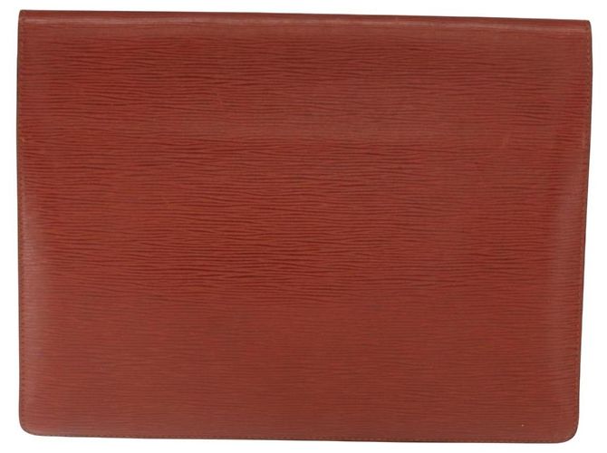 LOUIS VUITTON Epi Porta Documenti Senatur Briefcase Marrone M54453 LV Auth am10334 - vista 2