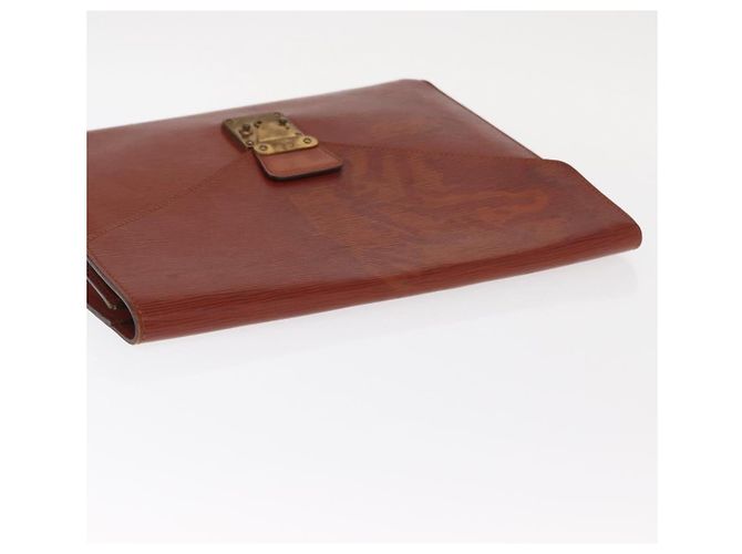 LOUIS VUITTON Epi Porta Documenti Senatur Briefcase Marrone M54453 LV Auth am10334 - vista 5