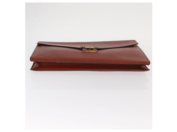 LOUIS VUITTON Epi Porta Documenti Senatur Briefcase Marrone M54453 LV Auth am10334 - vista 6