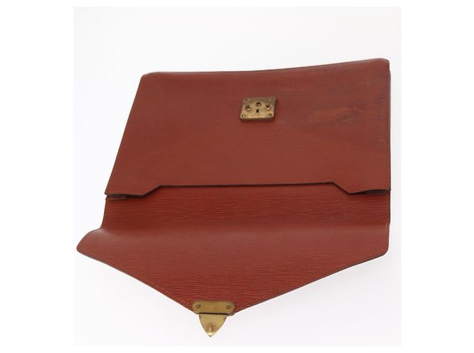 LOUIS VUITTON Epi Porta Documenti Senatur Briefcase Marrone M54453 LV Auth am10334 - vista 9