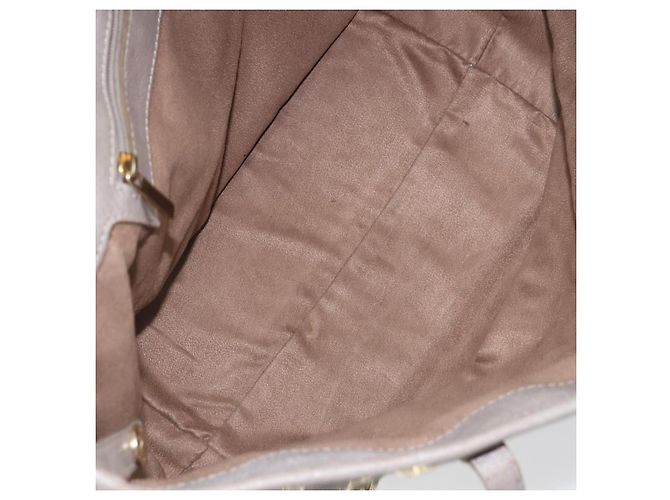 Jimmy Choo Sasha S Tote Bag Leather Silver Gold Auth BA9385 Silvery Golden - view 11