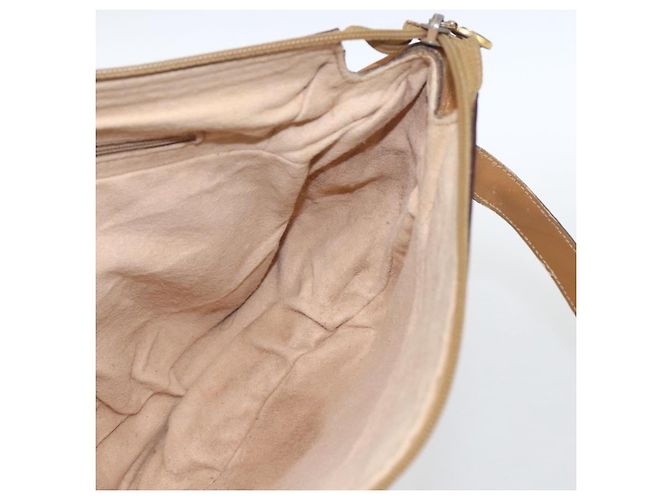 Bolsa Sherry Line em PVC Bege Micro GG Supreme Web da GUCCI 001 58 0918 Auth 148581 Dourado - vista 19