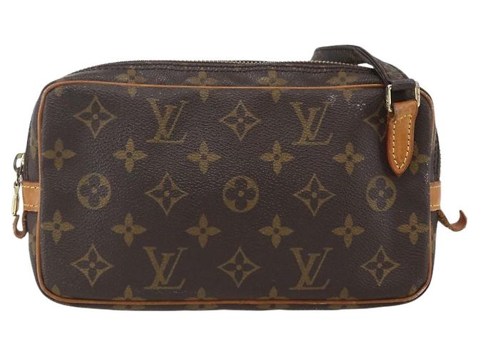 LOUIS VUITTON Borsa a Spalla Monogram Marly Bandouliere M51828 LV Auth 159555 Monogramma - vista 13