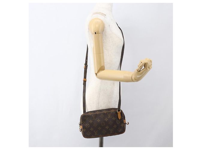 LOUIS VUITTON Borsa a Spalla Monogram Marly Bandouliere M51828 LV Auth 159555 Monogramma - vista 20