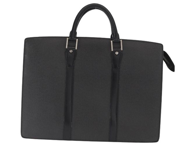 LOUIS VUITTON Taiga Porta Documenti Rozan Borsa Ardoise M30052 LV Auth 159556 Grigio - vista 13