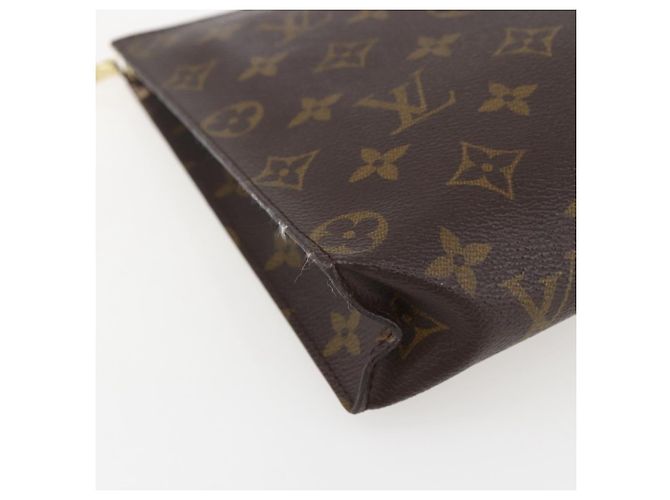 LOUIS VUITTON Poche Toilette Monogram 26 Pouch M47542 LV Auth am10350 Monogramma - vista 14