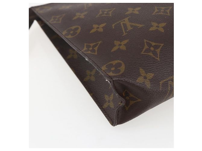 LOUIS VUITTON Poche Toilette Monogram 26 Pouch M47542 LV Auth am10350 Monogramma - vista 16